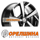 7x17  5x110  ET45  67,1  Khomen Wheels  KHW1712 (DFM580)  Black-FP