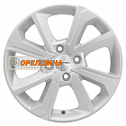 6x15  4x100  ET50  60,1  Khomen Wheels  KHW1501 (Vesta)  F-Silver