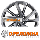 7x17  5x114,3  ET45  60,1  Khomen Wheels  KHW1714 (Changan/Geely/Lexus/Toyota)  Gray-FP