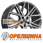 9,5x21  5x120  ET45,5  62,5  Khomen Wheels  KHW2101 (Li 7/9)  Gray-FP