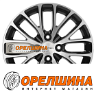 6x15  4x100  ET37  60,1  Khomen Wheels  KHW1506 (Xray)  Black-FP