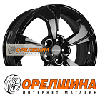 7x17  5x114,3  ET37  66,5  Khomen Wheels  KHW1724 (Jolion)  Black