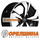 7x17  5x108  ET36  65,1  Khomen Wheels  KHW1724 (Exeed TXL)  Black-FP