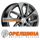 7x17  5x114,3  ET45  66,1  Khomen Wheels  KHW1703 (Teana/X-trail)  Gray