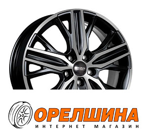 6,5x18  5x112  ET38  66,6  Скад  KL-375  BFP (shin)