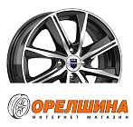 7x17  5x114,3  ET39  60,1  K&K  Арнар-Оригинал  BFP (shin)