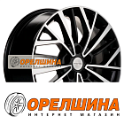 7x17  5x114,3  ET48,5  67,1  Khomen Wheels  KHW1717 (Sportage)  Black-FP
