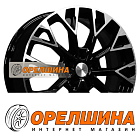 7x17  5x114,3  ET37  66,5  Khomen Wheels  KHW1718 (Jolion)  Black-FP