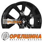 7x19  5x108  ET33  60,1  Khomen Wheels  KHW1906 (Chery Tiggo 7 Pro)  Black