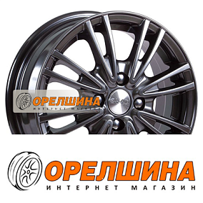 5,5x14  4x98  ET39  58,6  Скад  Пантера (КЛ109)  Графит