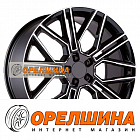 9,5x21  5x112  ET37  66,6  Khomen Wheels  KHW2101 (Front)  Black-FP