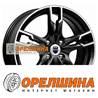 7x17  4x100  ET45  60,1  K&K  Солар (КС875)  Алмаз черный SK
