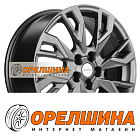 7x18  5x114,3  ET37  66,5  Khomen Wheels  KHW1809 (Dargo/Jolion)  Gray