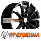 7,5x18  5x108  ET40  54,1  Khomen Wheels  KHW1808 (Jac/Москвич 3)  Black-FP