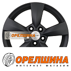 6x15  5x100  ET43  57,1  Khomen Wheels  KHW1504 (Fabia)  Black matt