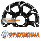5,5x15  5x139,7  ET5  108,1  Khomen Wheels  KHW1505 (Jimny)  Black-FP