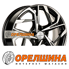 7x17  5x110  ET45  67,1  Khomen Wheels  KHW1716 (DFM580)  Black-FP