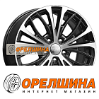 7,5x17  5x114,3  ET46  67,1  K&K  КС873  Алмаз черный
