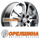 6,5x17  5x108  ET33  60,1  Khomen Wheels  KHW1711 (Chery/Exeed)  Gray-FP