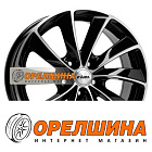 8x18  5x112  ET35  66,5  Rial  Lugano  Diamant black front polished