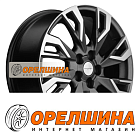 7x18  5x108  ET33  60,1  Khomen Wheels  KHW1809 (Chery Tiggo 4/Tiggo 7 Pro)  Gray-FP
