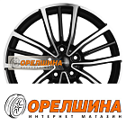 7x18  5x108  ET36  60,1  Khomen Wheels  KHW1812 (GAC GS5)  Black-FP