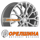 7x17  5x114,3  ET45  67,1  Khomen Wheels  KHW1718 (CX-5/i40/Changan CS75FL/Besturn X80)  F-Silver-FP