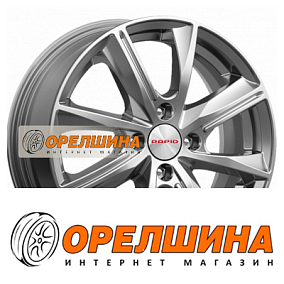 6x15  4x100  ET50  60,1  K&K  Арнар-оригинал (КС890)  Дарк платинум
