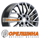 7x17  5x114,3  ET45  66,1  Khomen Wheels  KHW1717 (Teana/X-trail)  Gray