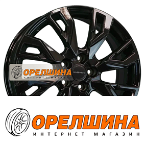 7x18  5x108  ET33  60,1  Khomen Wheels  KHW1809 (Chery Tiggo 4/Tiggo 7 Pro)  Black