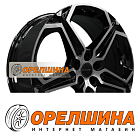 7,5x19  5x108  ET50,5  63,4  Khomen Wheels  KHW1909 (Volvo XC60)  Black-FP