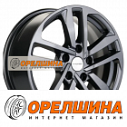 6,5x16  5x114,3  ET45  60,1  Khomen Wheels  KHW1612 (Toyota/Suzuki)  Gray