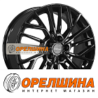 7x17  5x110  ET46  63,3  Khomen Wheels  KHW1717 (Changan CS35/CS35 Pro)  Black