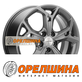 7x17  5x114,3  ET40  66,1  Khomen Wheels  KHW1702 (Qashqai)  Gray