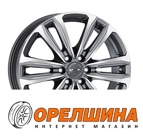 7,5x17  6x139,7  ET25  106,2  MAK  Safari 6  HBFP (shin)