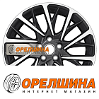 7,5x18  5x112  ET39  66,6  Khomen Wheels  KHW1804 (Audi A4/A6)  Black-FP