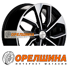 7x17  5x108  ET43  65,1  Khomen Wheels  KHW1703 (DFM AX 7)  Black-FP