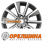 7x18  5x114,3  ET35  60,1  Khomen Wheels  KHW1802 (Changan/Geely/Lexus/Suzuki/Toyota)  Gray-FP