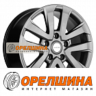 8,5x20  5x150  ET58  110,1  Khomen Wheels  KHW2003 (LX570/LC100/LC200)  Gray