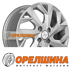 6x15  4x100  ET46  54,1  Khomen Wheels  KHW1508 (Rio/Solaris)  F-Silver