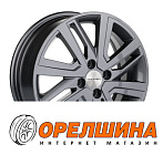 6x16  4x100  ET50  60,1  Khomen  1609  Grey_FP (shin)