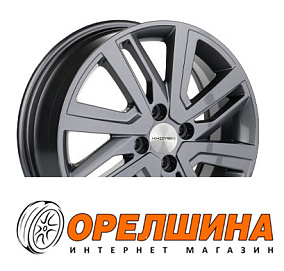 6x16  4x100  ET50  60,1  Khomen  1609  Grey_FP (shin)