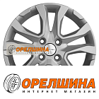 6x15  4x100  ET46  54,1  Khomen Wheels  KHW1503 (Rio/Solaris)  F-Silver