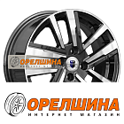 6x15  4x100  ET37  60,1  K&K  Хант (КС1034)  Алмаз черный