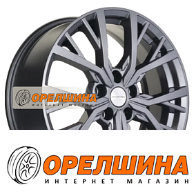 7x18  5x114,3  ET48,5  67,1  Khomen Wheels  KHW1806 (Sportage)  Gray