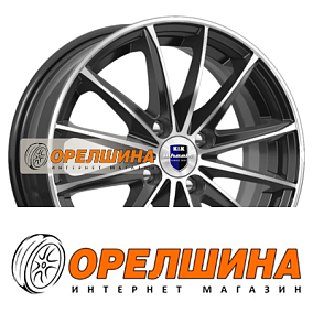 6x15  4x98  ET35  58,5  K&K  Пойнт Бланк (KC884)  Алмаз черный SK