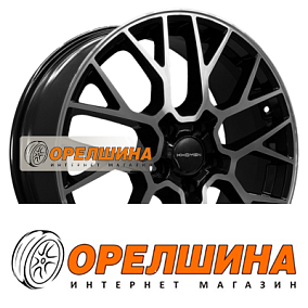 7x18  5x112  ET45  57,1  Khomen Wheels  KHW1818 (Karoq)  Black-FP