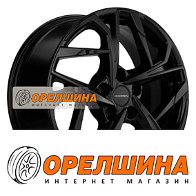 7x17  5x108  ET40  54,1  Khomen Wheels  KHW1716 (Jac/Москвич 3)  Black