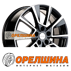 7x18  5x114,3  ET37  66,5  Khomen Wheels  KHW1802 (Dargo/Jolion)  Black-FP