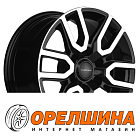8x17  6x139,7  ET30  106,1  Khomen Wheels  KHW1723 (Fortuner/Hilux)  Black-FP